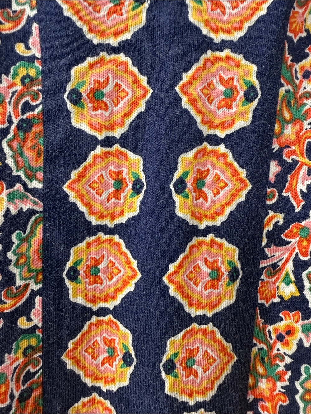 Boden Maxi Dress with Navy Placket - Picture 7 of 14